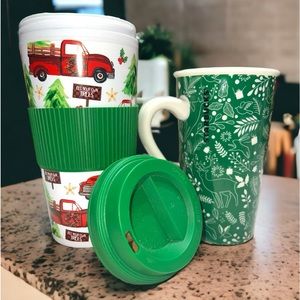 2019-Starbucks Winter Mug-16oz. Set